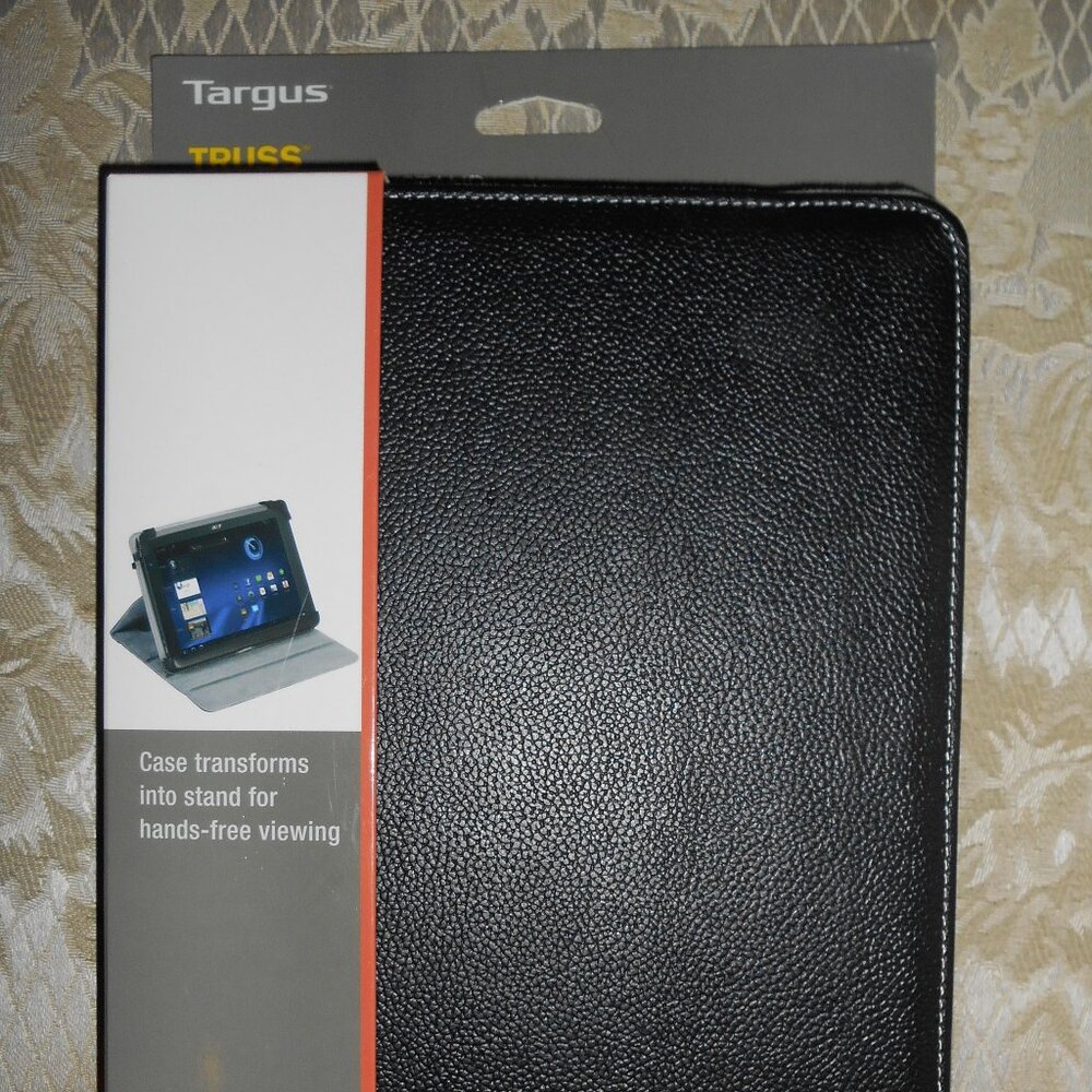 GENTLY USED LEATHER CASE/STAND for Acer ICONIA TAB A500. Please Read All.